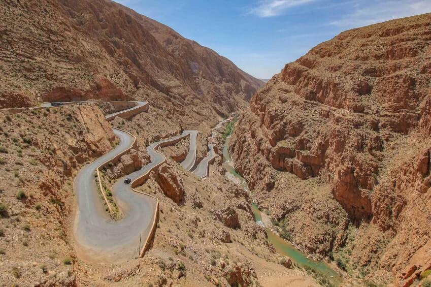 Dades Gorges The Winding Road in Morocco