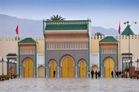 Dar el Makhzen King Palace in Fez