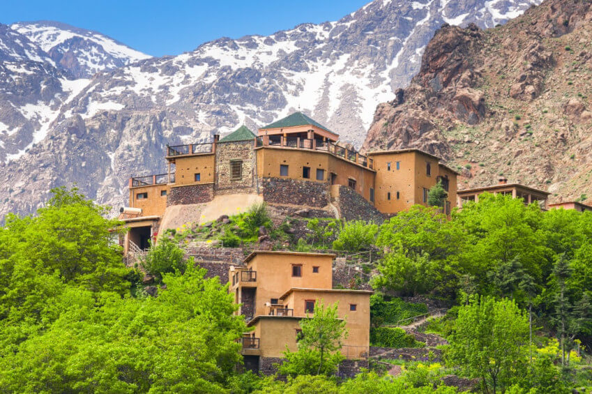 Imlil: Berber village in the high Atlas Mountains