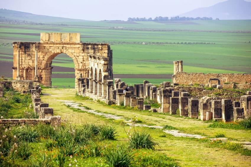 Volubilis Ruins in Morocco