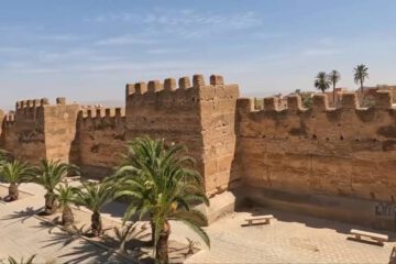 Agadir day trip to Taroudant and Tiout: Taroudant historic ramparts.