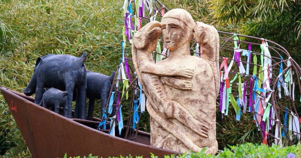 ANIMA Garden Marrakesch Kunstinstallation Elefanten Skulptur André Heller Garten