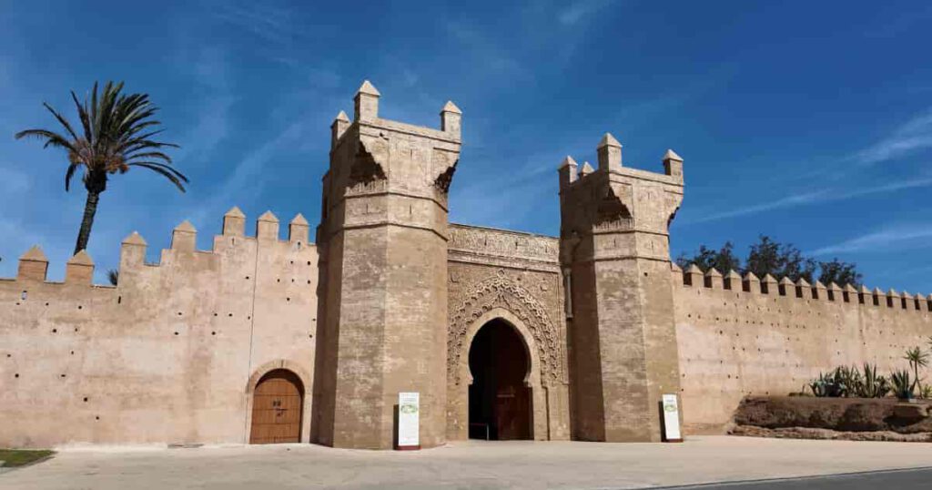 Chellah Ruinen Rabat historisches Stadttor islamische Architektur Marokko Sehenswürdigkeit