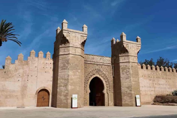 Chellah Ruinen Rabat historisches Stadttor islamische Architektur Marokko Sehenswürdigkeit