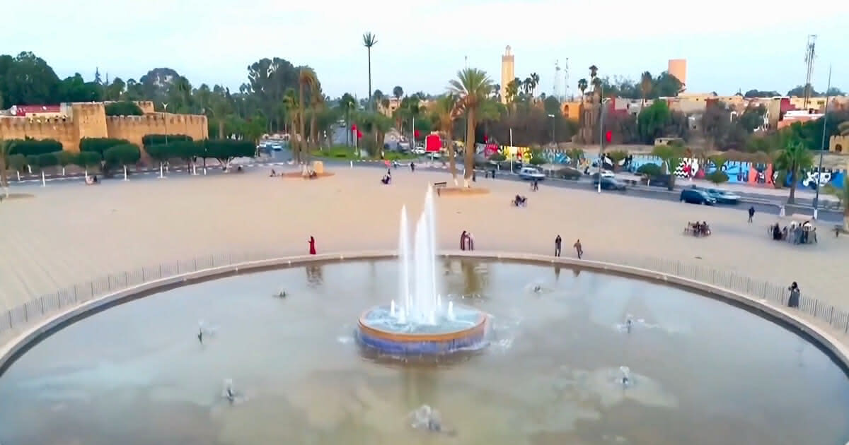 Panoramablick auf Taroudant bei einem Tagesausflug von Agadir
