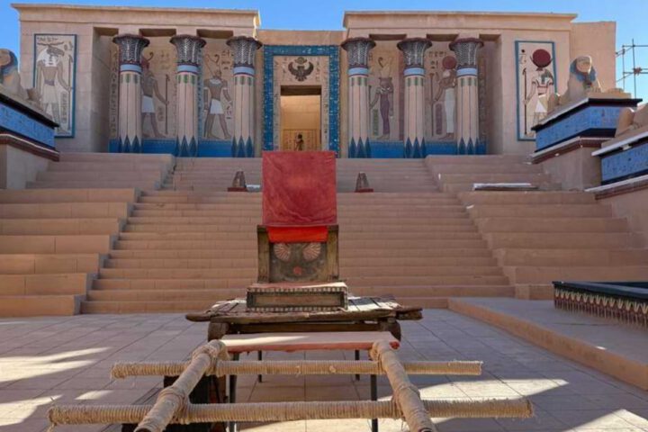 Atlas Studios Ouarzazate Filmset Marokko Hollywood der Wüste