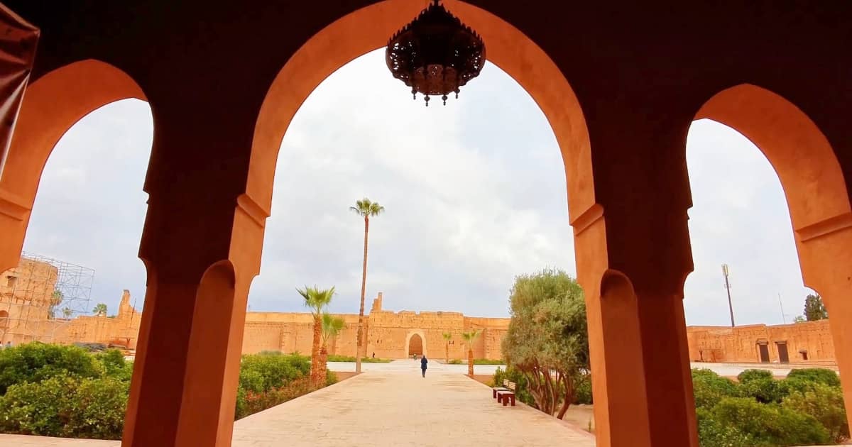 Badi Palace Marrakesh – top attraction on best-morocco-tours with historic architecture