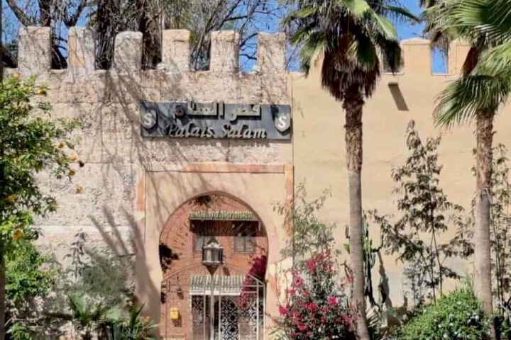 Eingang des historischen Palais Salam in Taroudant