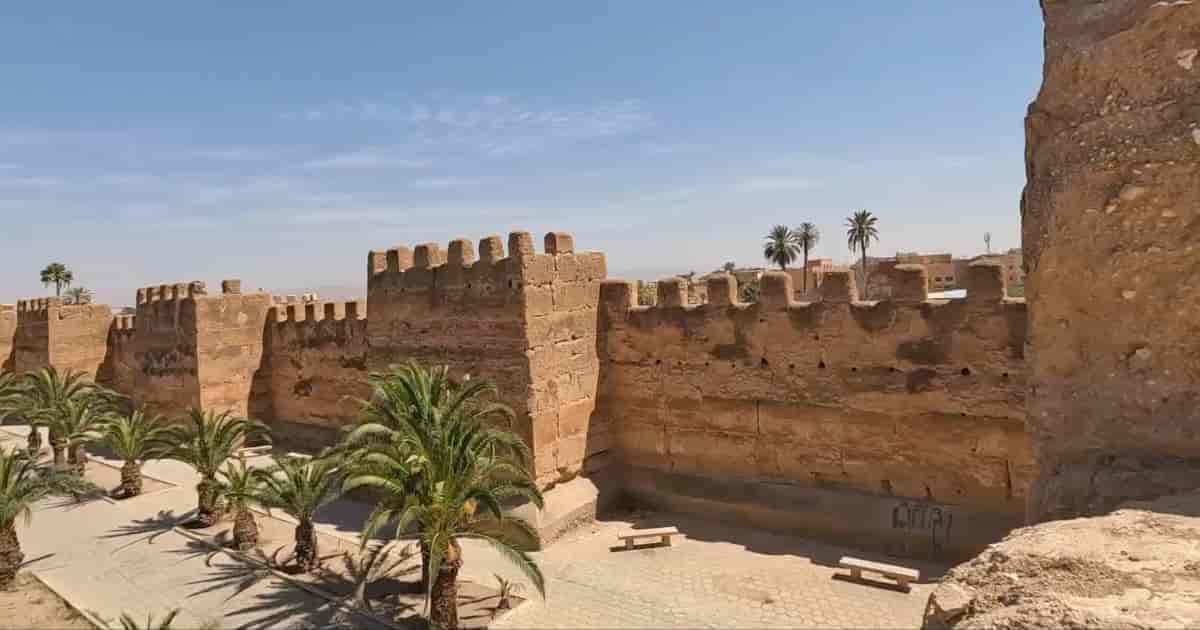 Stadtmauern Taroudant Stadtmauern und historische Festungsanlagen von Taroudant