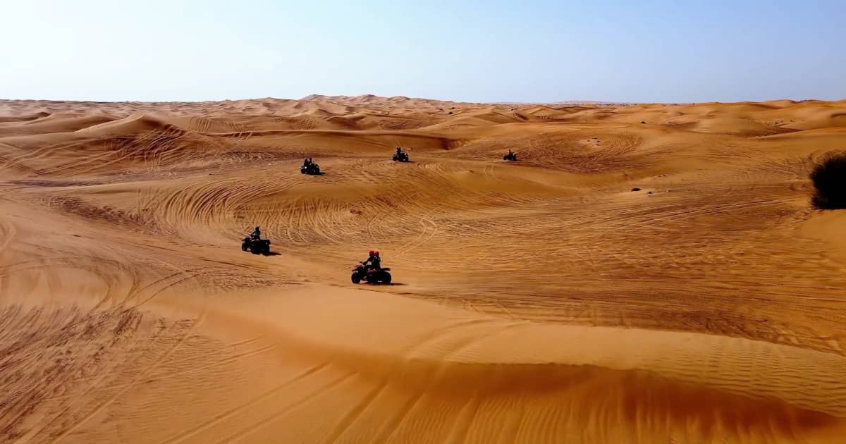 Explore Merzouga on a thrilling quad biking adventure in the Sahara Desert.