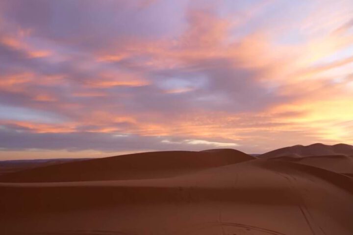 Merzouga Sonnenuntergang Sahara