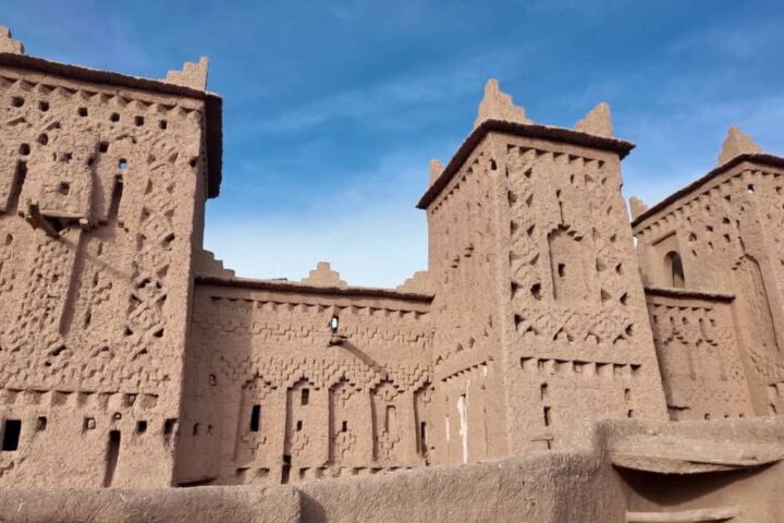 Kasbah Amridil in the Skoura Oasis, a must-see landmark on the best Morocco tours.