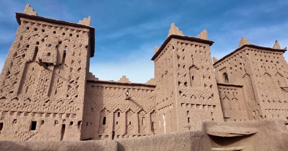 Kasbah Amridil in the Skoura Oasis, a must-see landmark on the best Morocco tours.