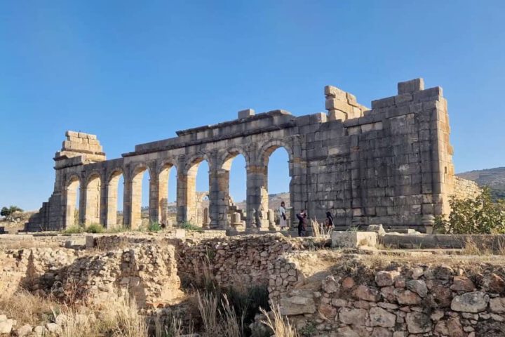 Interior of the ancient basilica in Volubilis, Morocco – Photographer’s Journey in Morocco