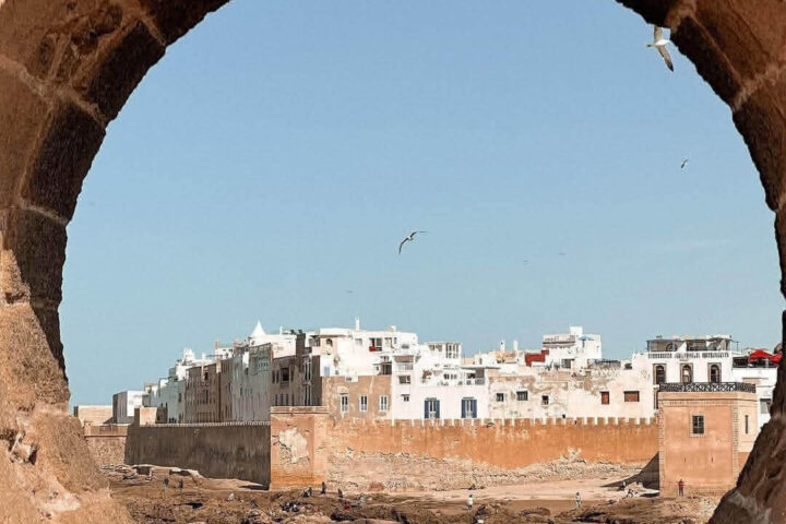 Essaouira Atlantikküste bei Sonnenuntergang