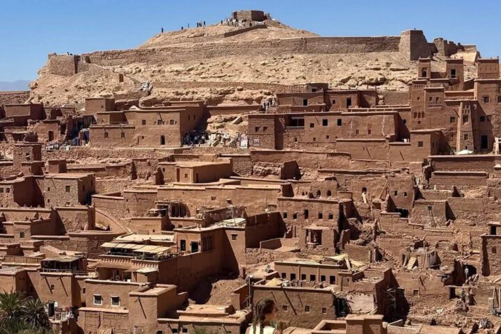 UNESCO World Heritage site Ait Ben Haddou near Ouarzazate
